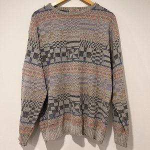 PRONTO UOMO Knitted Sweater - Size Large (52)